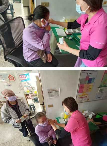 1121225肺炎鏈球菌(PCV13)接種站照片1