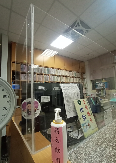 櫃台加裝壓克力板 - 防疫升級 相本